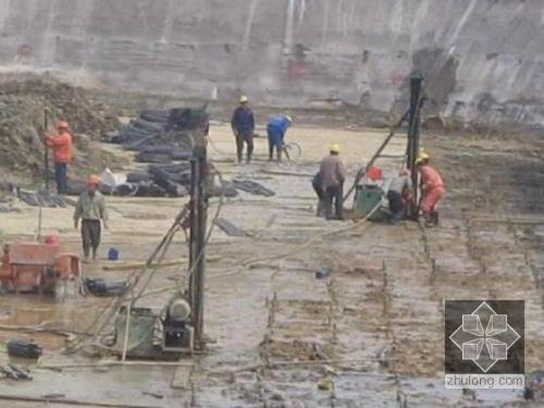 郑场镇我公司承建北京房山区水池地基注浆加固工程